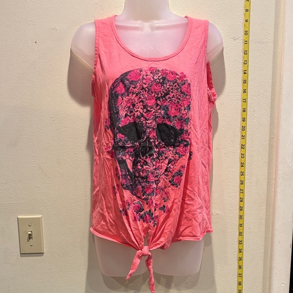 Rue21 Coral Skull Graphic Women's Tank Top